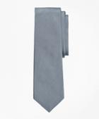 Brooks Brothers Light-grey Cotton And Silk Tie