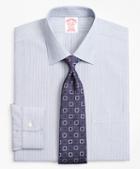 Brooks Brothers Madison Classic-fit Dress Shirt, Non-iron Hairline Ground Alternating Stripe