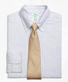Brooks Brothers Original Polo Button-down Oxford Milano Slim-fit Dress Shirt, Bengal Stripe