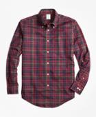 Brooks Brothers Men's Non-iron Milano Fit Macdonald Tartan Sport Shirt