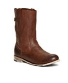 Brooks Brothers Vintage Shoe Company Short Leather Buckle Boots