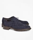 Brooks Brothers Men's 1818 Footwear Suede Wingtips