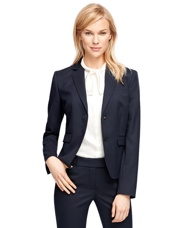 Brooks Brothers Women's Stellita Fit Wool Jacket