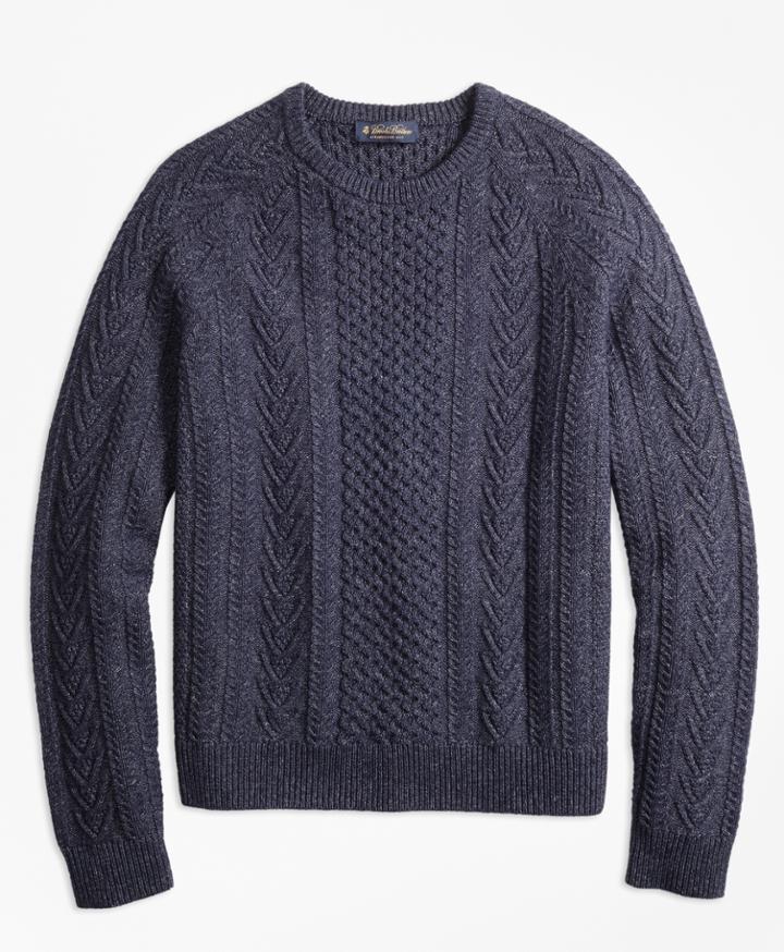 Brooks Brothers Men's Fishermen's Sweater