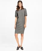 Brooks Brothers Double-weave Stretch-wool Shift Dress