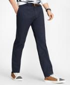 Brooks Brothers Slim-fit Yarn-dyed Navy Chinos