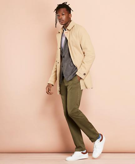 Brooks Brothers Water-repellent Oxford Topcoat