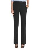 Brooks Brothers Plain-front Caroline Fit Fluid Stretch Dress Trousers