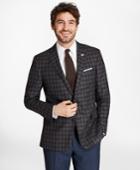 Brooks Brothers Men's Regent Fit Saxxon Wool Check Sport Coat