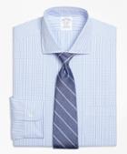 Brooks Brothers Regent Fitted Dress Shirt, Non-iron Dobby Windowpane