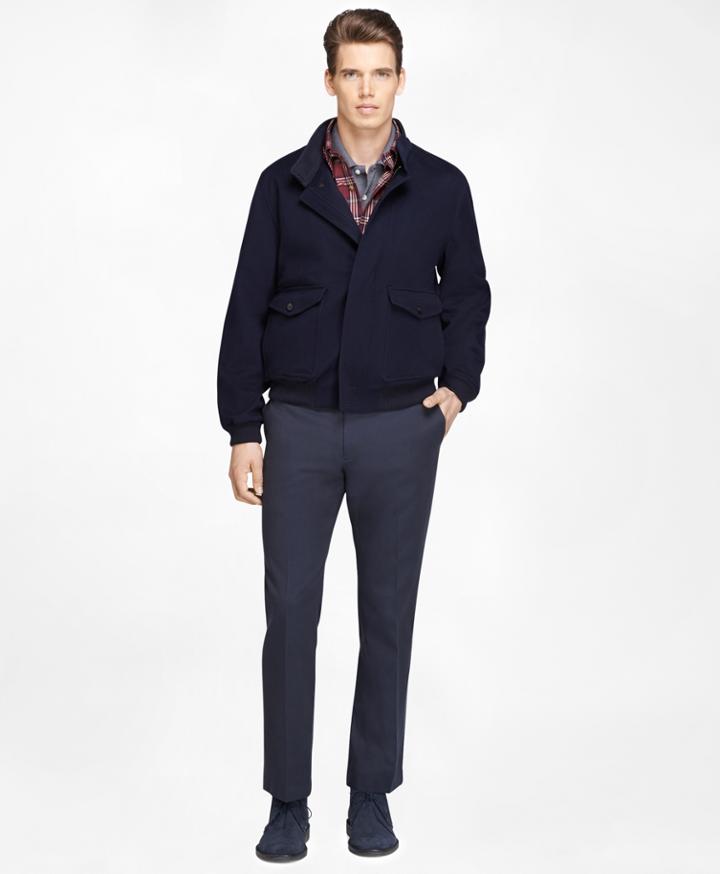 Brooks Brothers Men's Brooksstorm Bomber Jacket