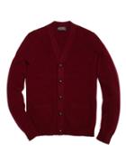 Brooks Brothers Cashmere Button-front Cardigan