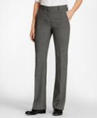 Brooks Brothers Women's Bird's-eye Stretch-wool Pants
