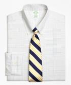 Brooks Brothers Non-iron Milano Fit Two-color Tattersall Dress Shirt