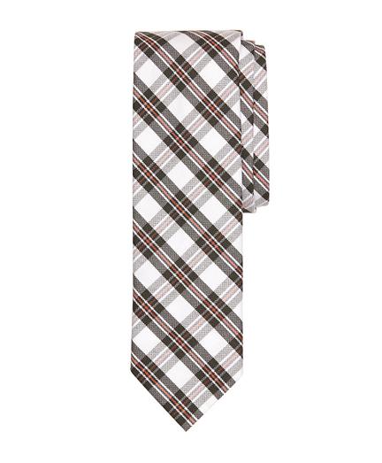 Brooks Brothers Plaid Slim Tie