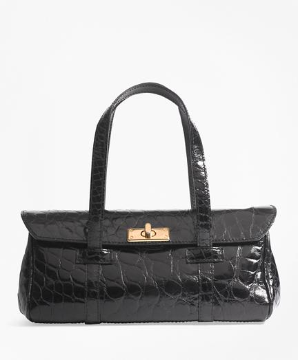 Brooks Brothers Alligator Mini Satchel