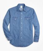 Brooks Brothers Milano Fit Vintage Chambray Sport Shirt