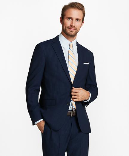Brooks Brothers Regent Fit Brookscooltrack Stripe  Suit