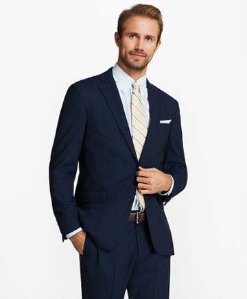 Brooks Brothers Regent Fit Brookscooltrack Stripe  Suit