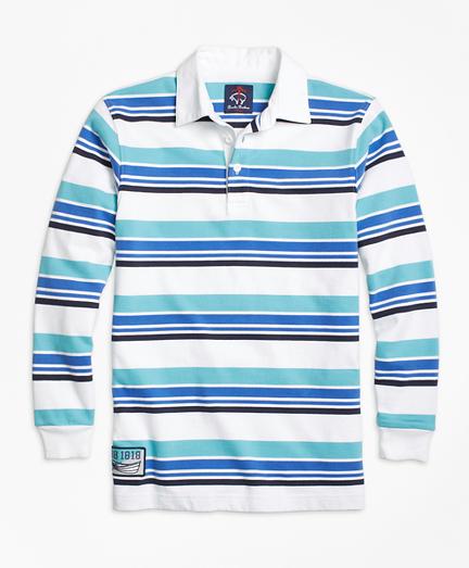 Brooks Brothers Multi Stripe Rugby
