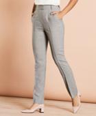 Brooks Brothers Women's Pintucked Stretch Wool Pants