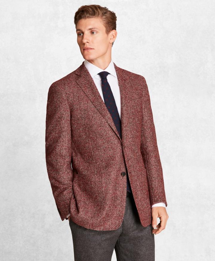 Brooks Brothers Men's Golden Fleece Brookscloud Wool-blend Basketweave Sport Coat