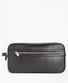 Brooks Brothers Men's Leather Travel Kit