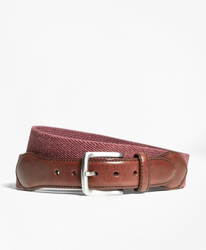Brooks Brothers Men's Chambray Belt