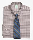 Brooks Brothers Original Polo Button-down Oxford Milano Slim-fit Dress Shirt, Gingham