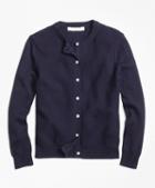 Brooks Brothers Cotton Ribbed Cardigan