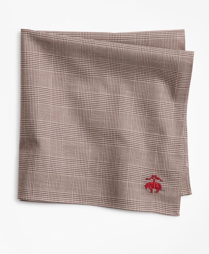 Brooks Brothers Men's Glen Plaid Pocket Square