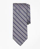 Brooks Brothers Dot Framed Stripe Tie