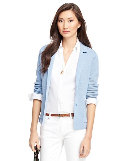 Brooks Brothers Merino Wool Sweater Blazer