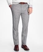 Brooks Brothers Men's Slim-fit Herringbone Linen Trousers