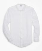 Brooks Brothers Regent Fit Irish Linen Spread Collar Sport Shirt