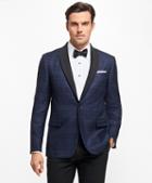 Brooks Brothers Regent Fit Plaid Tuxedo Jacket