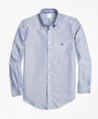Brooks Brothers Men's Non-iron Milano Fit Dobby Sport Shirt