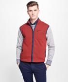 Brooks Brothers Full-zip Polar Fleece Vest