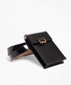Brooks Brothers Patent Leather Pouch Belt