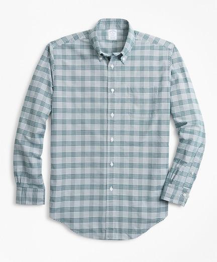 Brooks Brothers Regent Fit Oxford Glen Plaid Sport Shirt