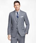 Brooks Brothers Madison Fit Three-piece Stripe 1818 Suit