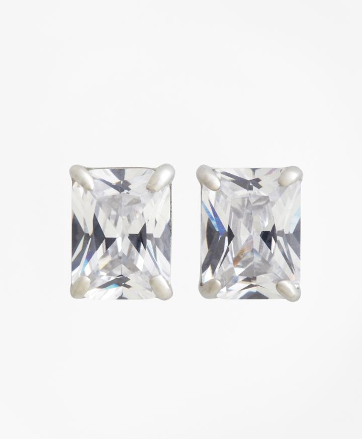 Brooks Brothers Women's Pierced Square Stud Earrings