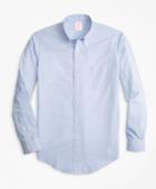 Brooks Brothers Men's Non-iron Madison Fit End-on-end Stripe Sport Shirt