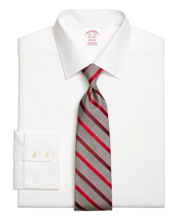 Brooks Brothers Men's Regular Fit Classic-fit Dress Shirt, Non-iron Royal Oxford