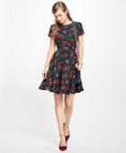 Brooks Brothers Women's Rose Silk Dress