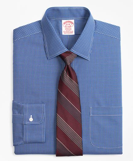 Brooks Brothers Stretch Madison Classic-fit Dress Shirt, Non-iron Ground Check