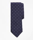 Brooks Brothers Men's Square Dot And Flower Tie
