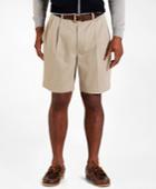 Brooks Brothers Men's Pleat-front Lightweight Advantage Shorts