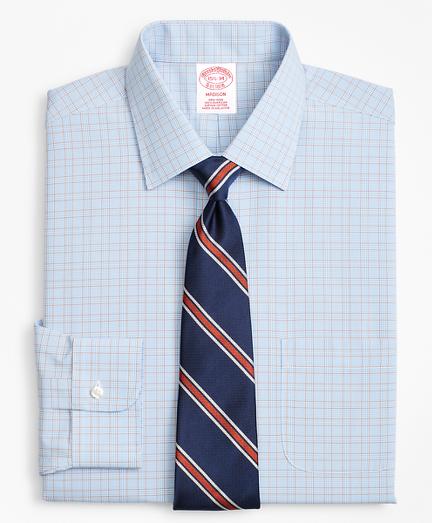 Brooks Brothers Madison Classic-fit Dress Shirt, Non-iron Plaid Framed Overcheck