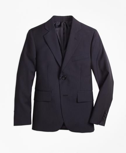 Brooks Brothers Two-button Wool Pinstripe Jacket
